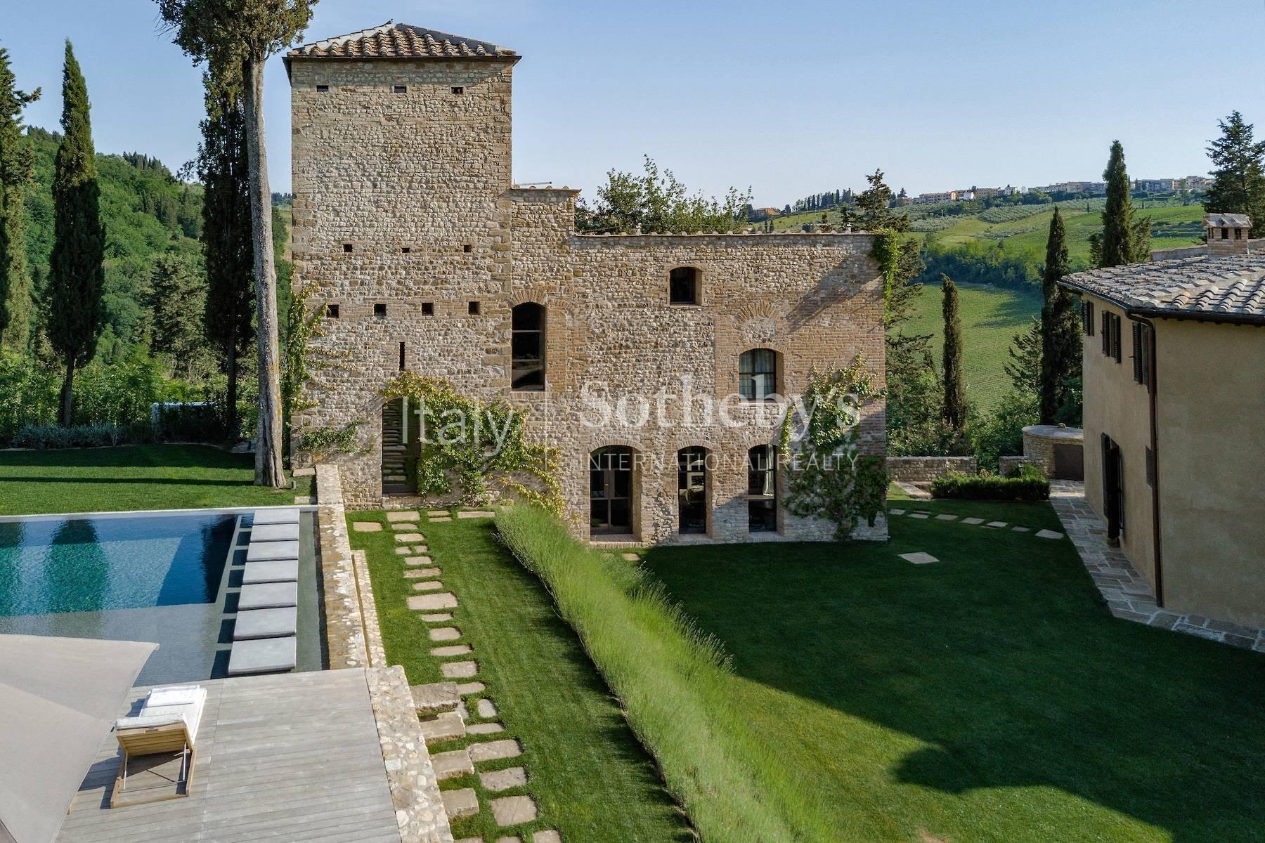 Splendid renovated castle with pool in the Florentine Chianti - 5