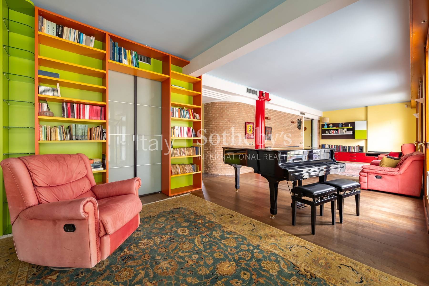 Attico con terrazzo e vista panoramica in palazzo d’epoca, in vendita, Milano | Sotheby’s Realty Italy - 6