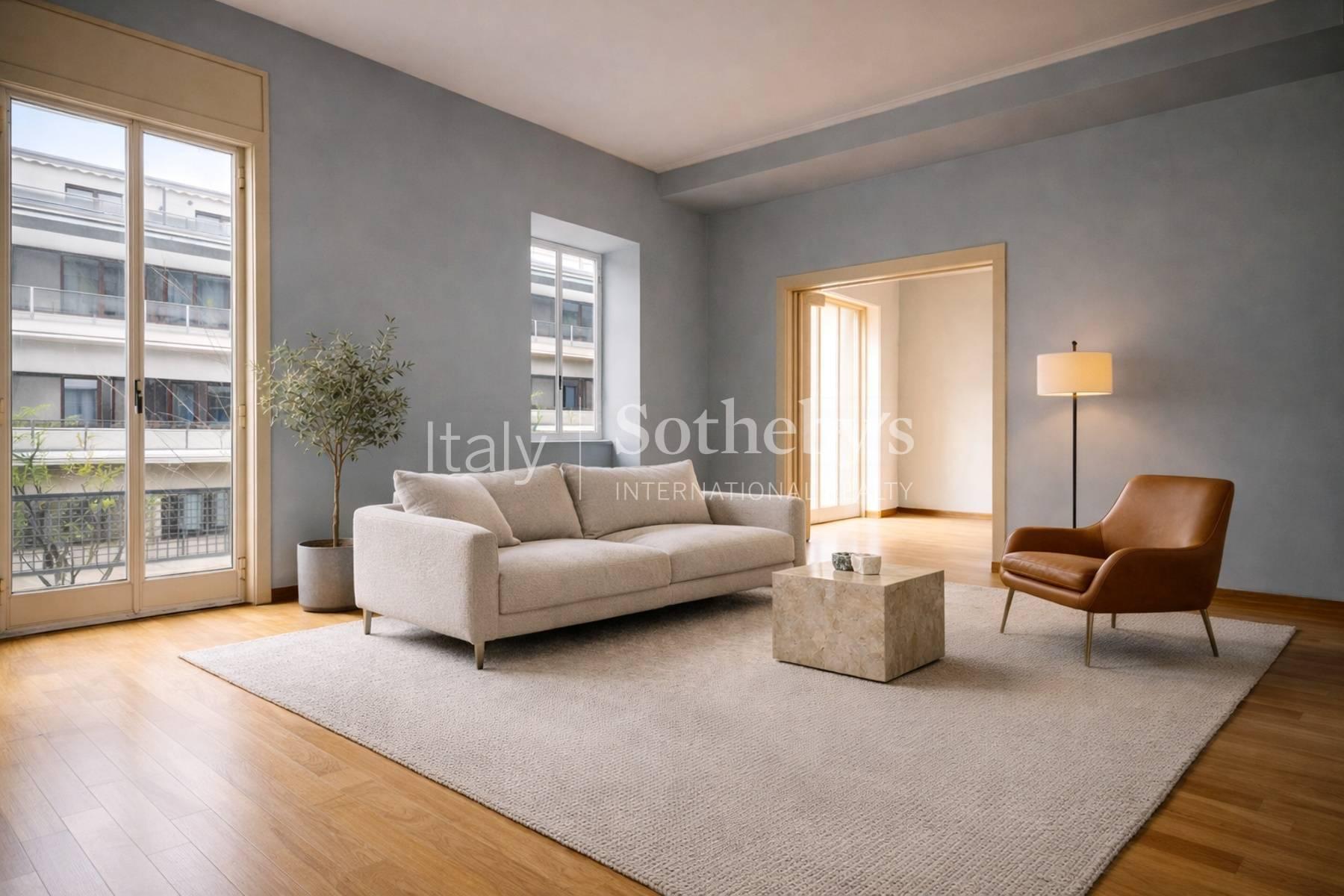 Elegant and spacious apartment with views of an exclusive garden - 2