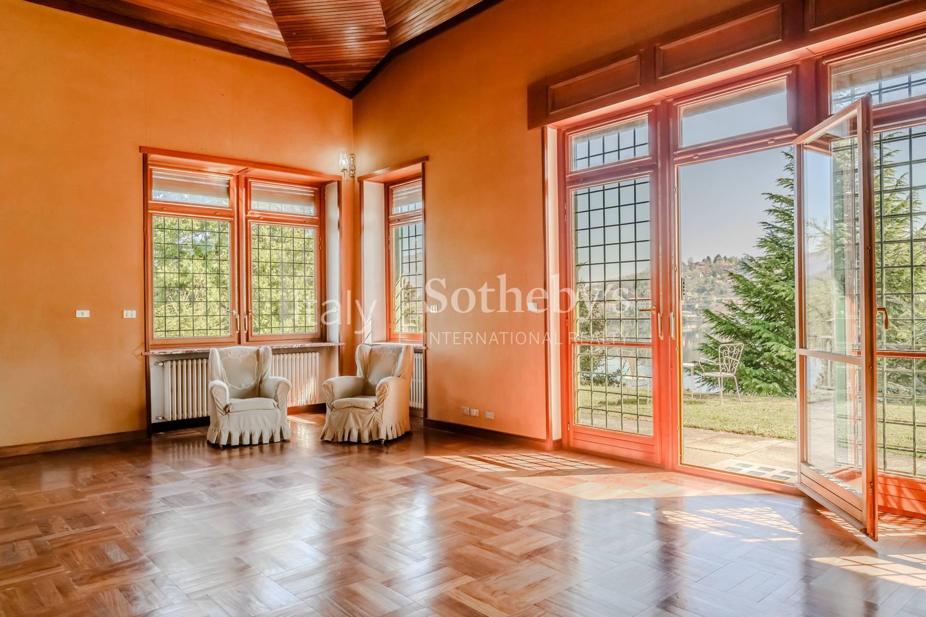 Villa con parco e accesso privato al Lago di Avigliana, in vendita, Avigliana | Sotheby’s Realty Italy - 10