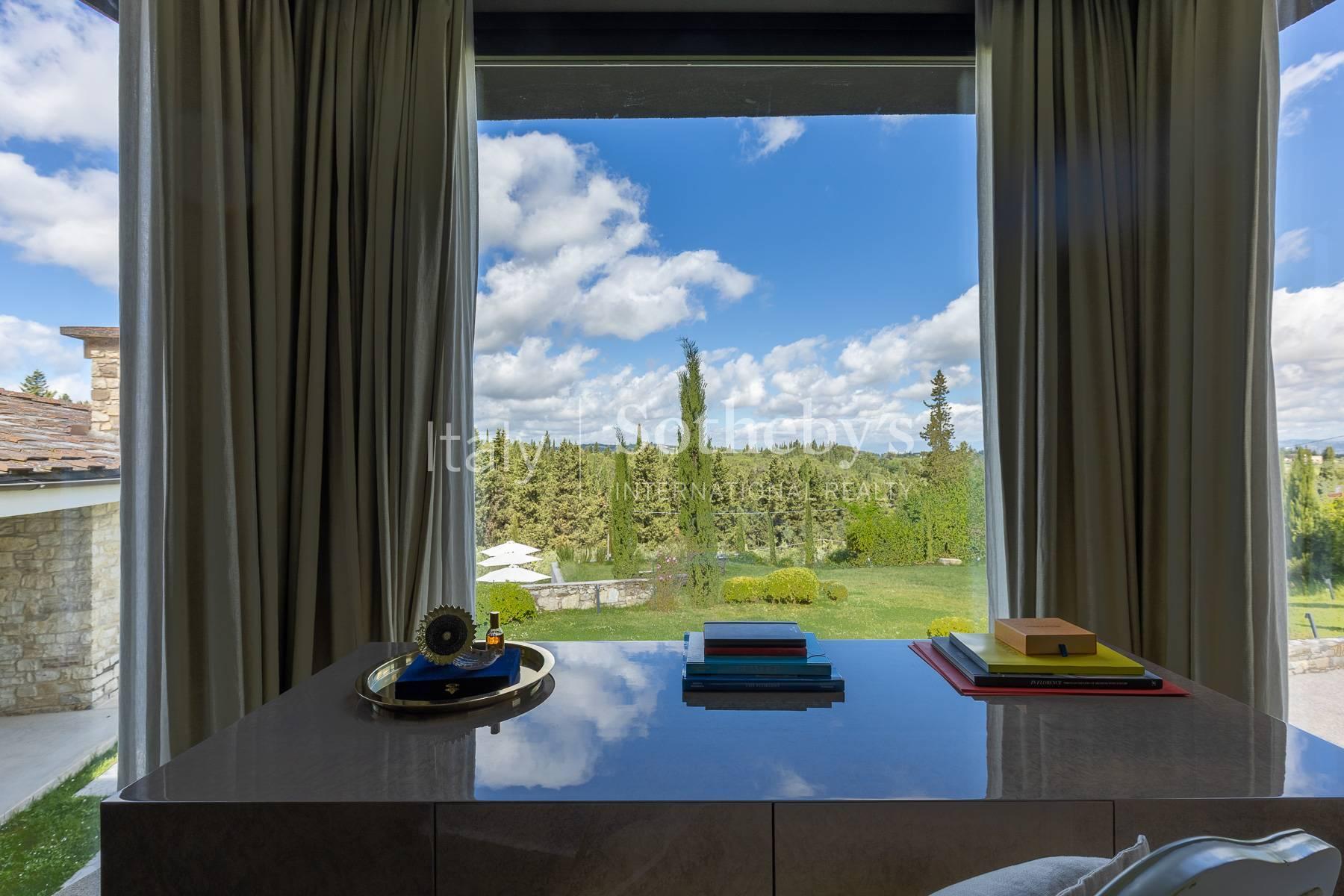 Elegante villa contemporanea tra le colline del Chianti, in vendita, Greve in Chianti | Sotheby’s Realty Italy - 20