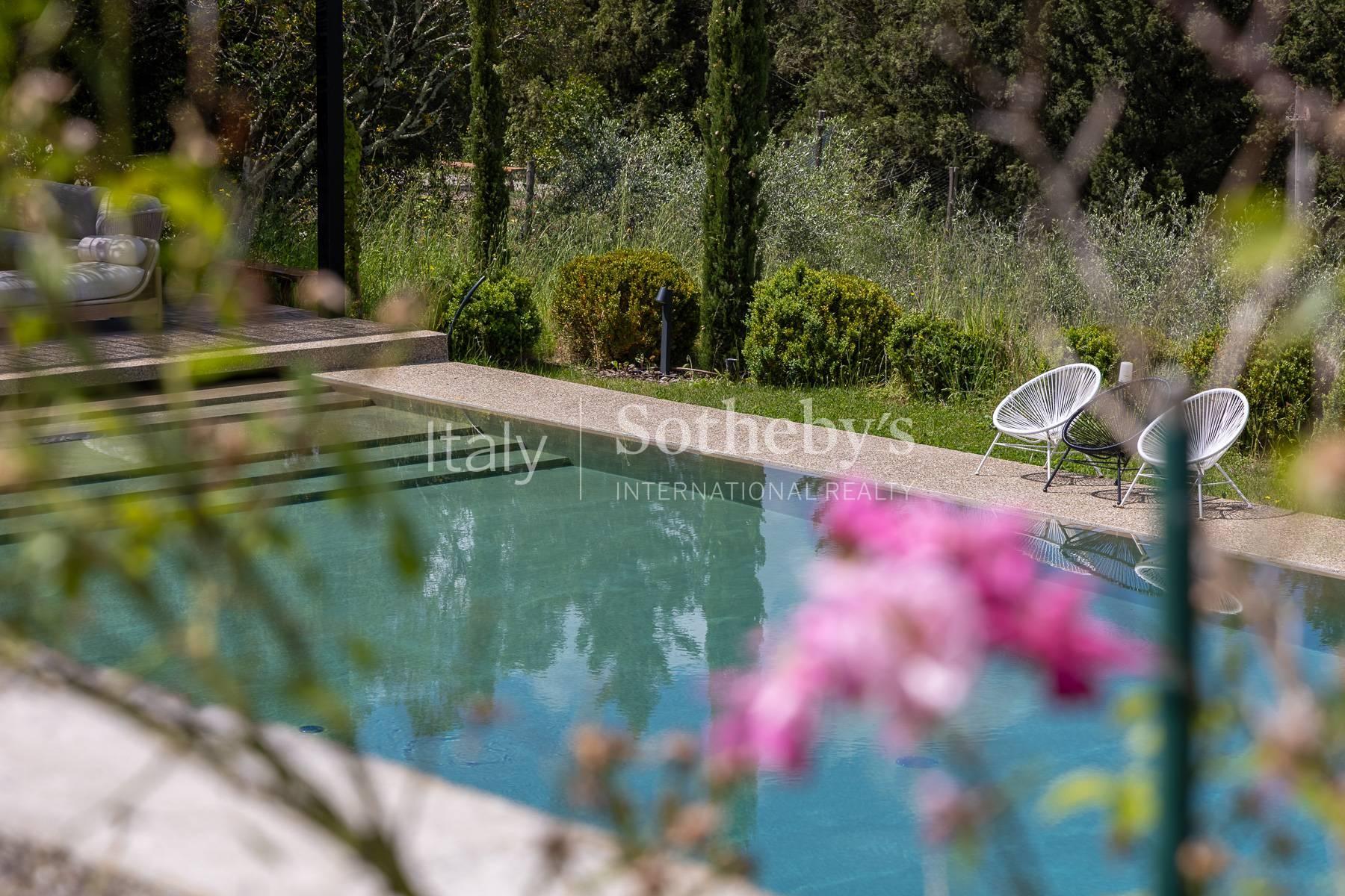 Elegante villa contemporanea tra le colline del Chianti, in vendita, Greve in Chianti | Sotheby’s Realty Italy - 31