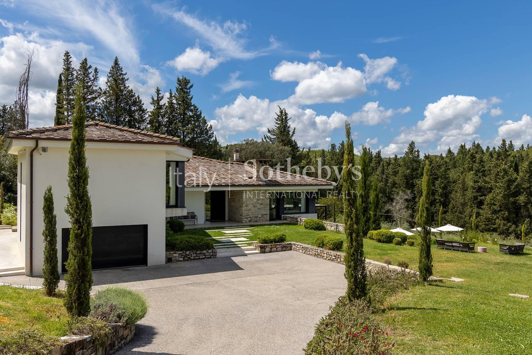 Elegante villa contemporanea tra le colline del Chianti, in vendita, Greve in Chianti | Sotheby’s Realty Italy - 29