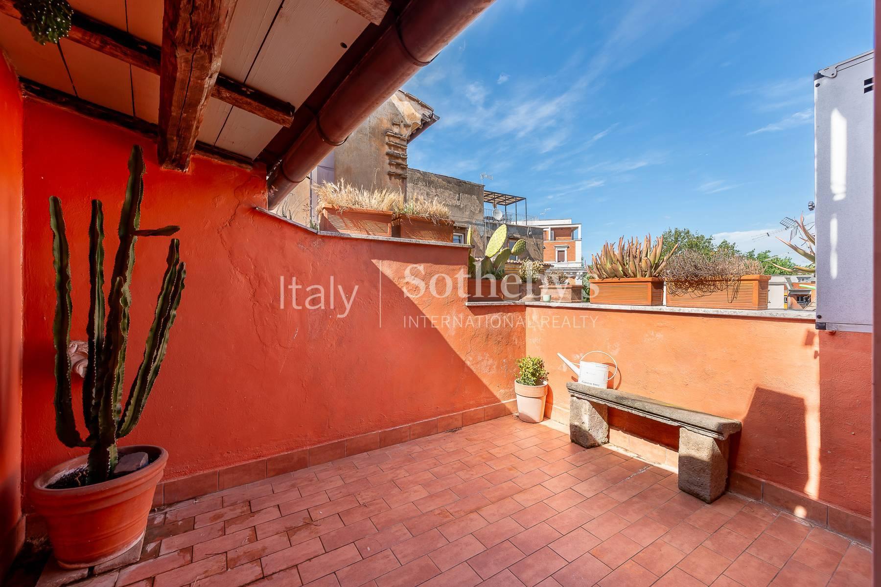 Residenza di charme con terrazzo a Trastevere, in vendita, Roma | Sotheby’s Realty Italy - 12