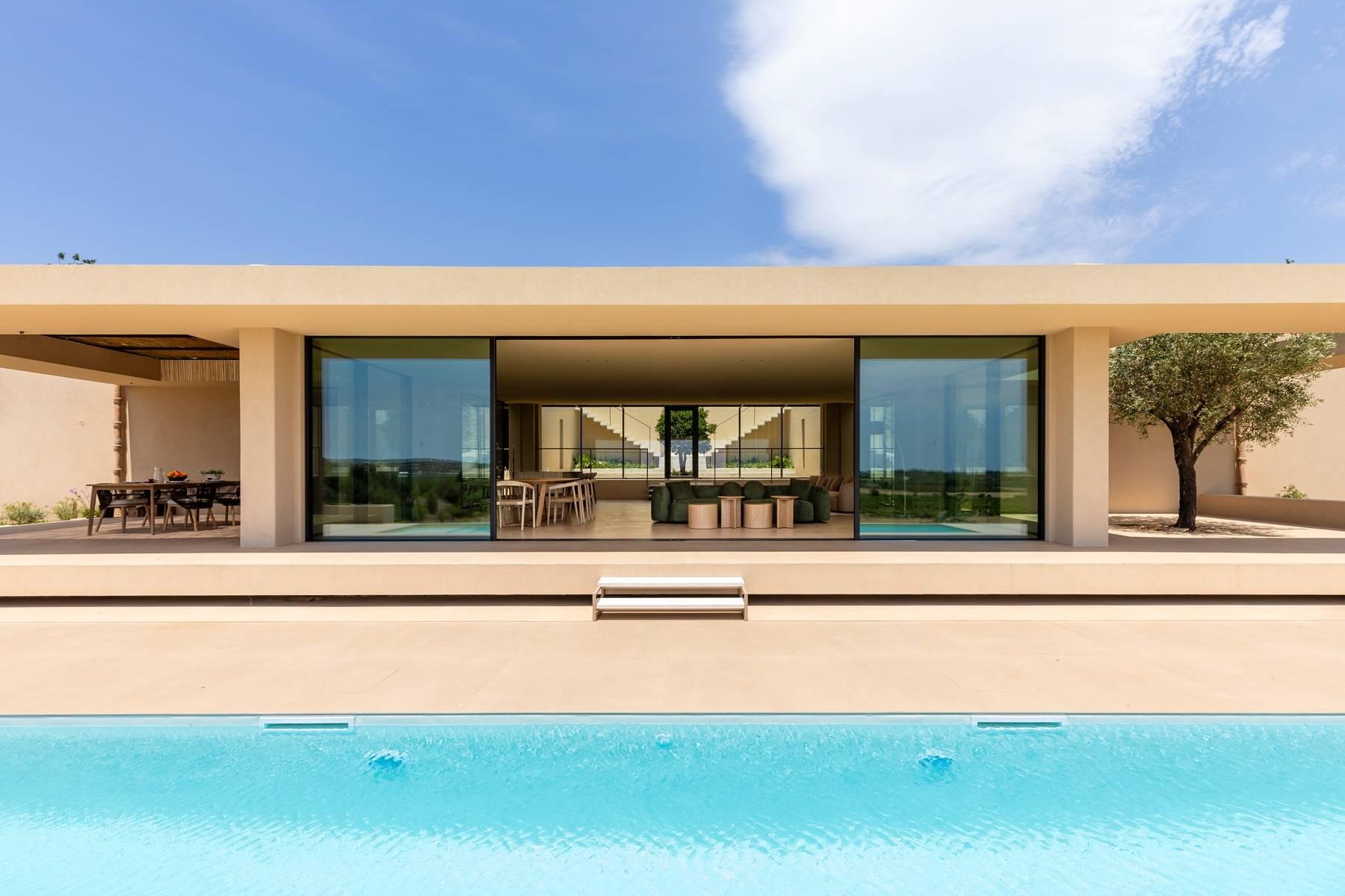 Villa di design con piscina in contrada Tellaro - 1