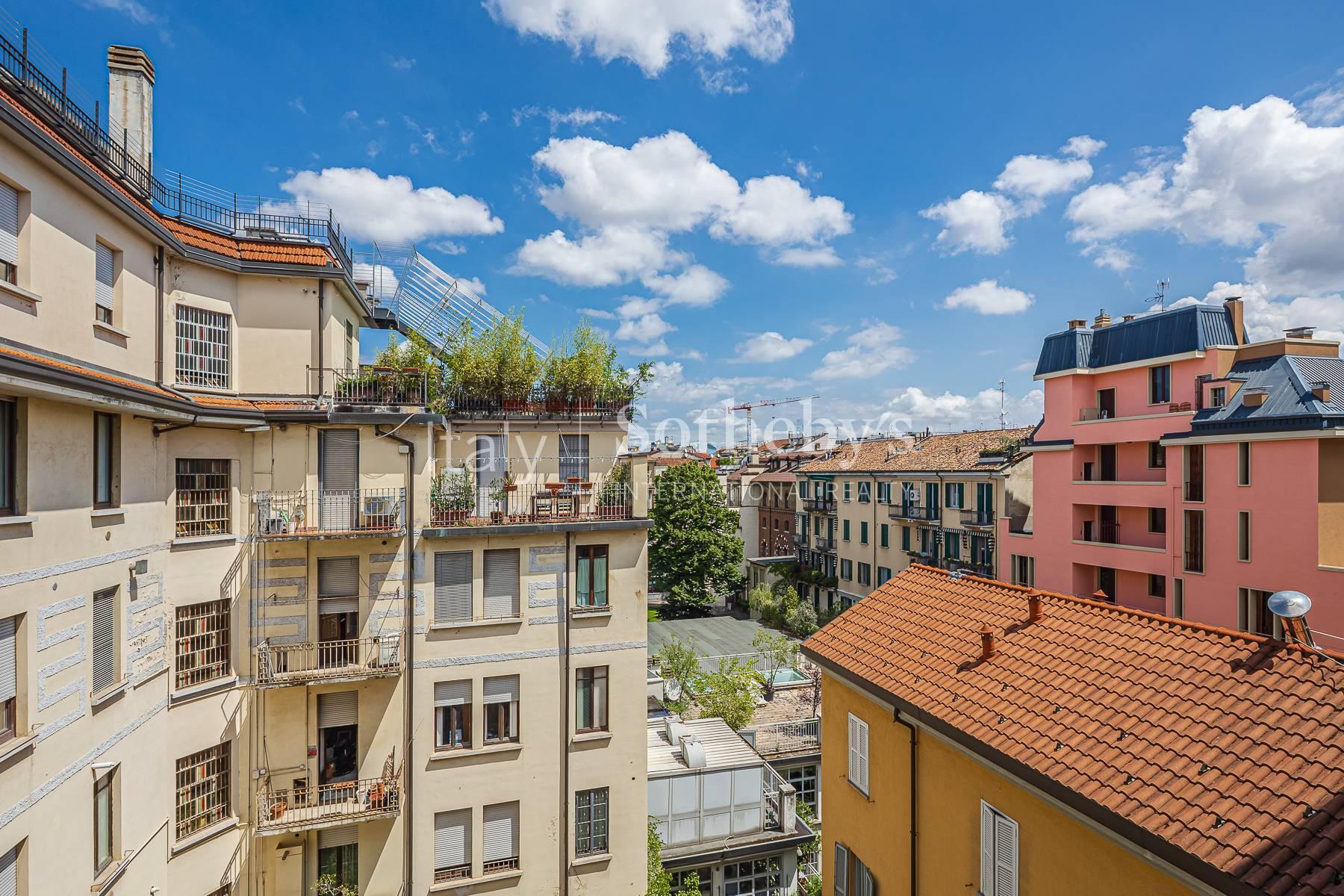 Charming Penthouse and Top-Floor Apartment in the Sant’Ambrogio Area, For sale, Milan | Sotheby’s Realty Italy - 21