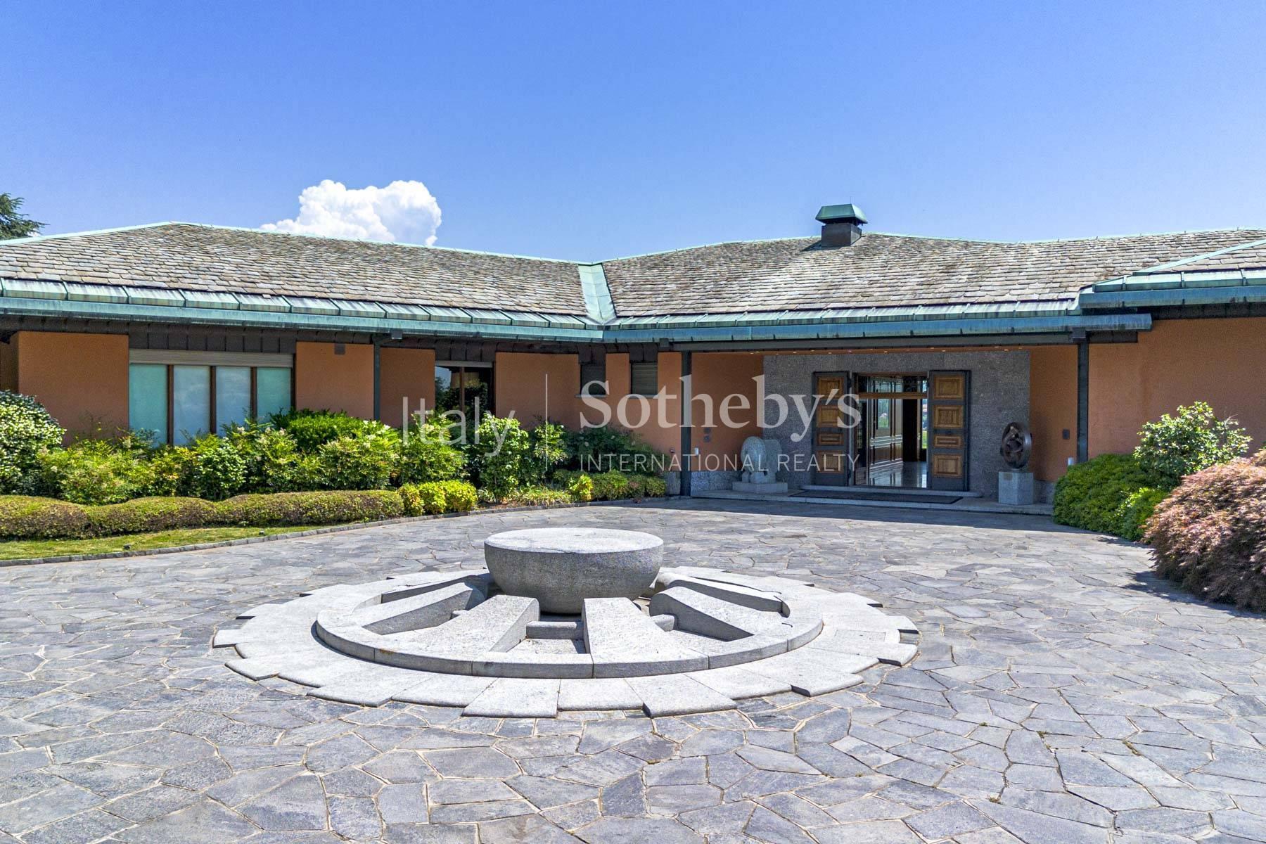 Distinguished villa with private art park and olive grove - 3