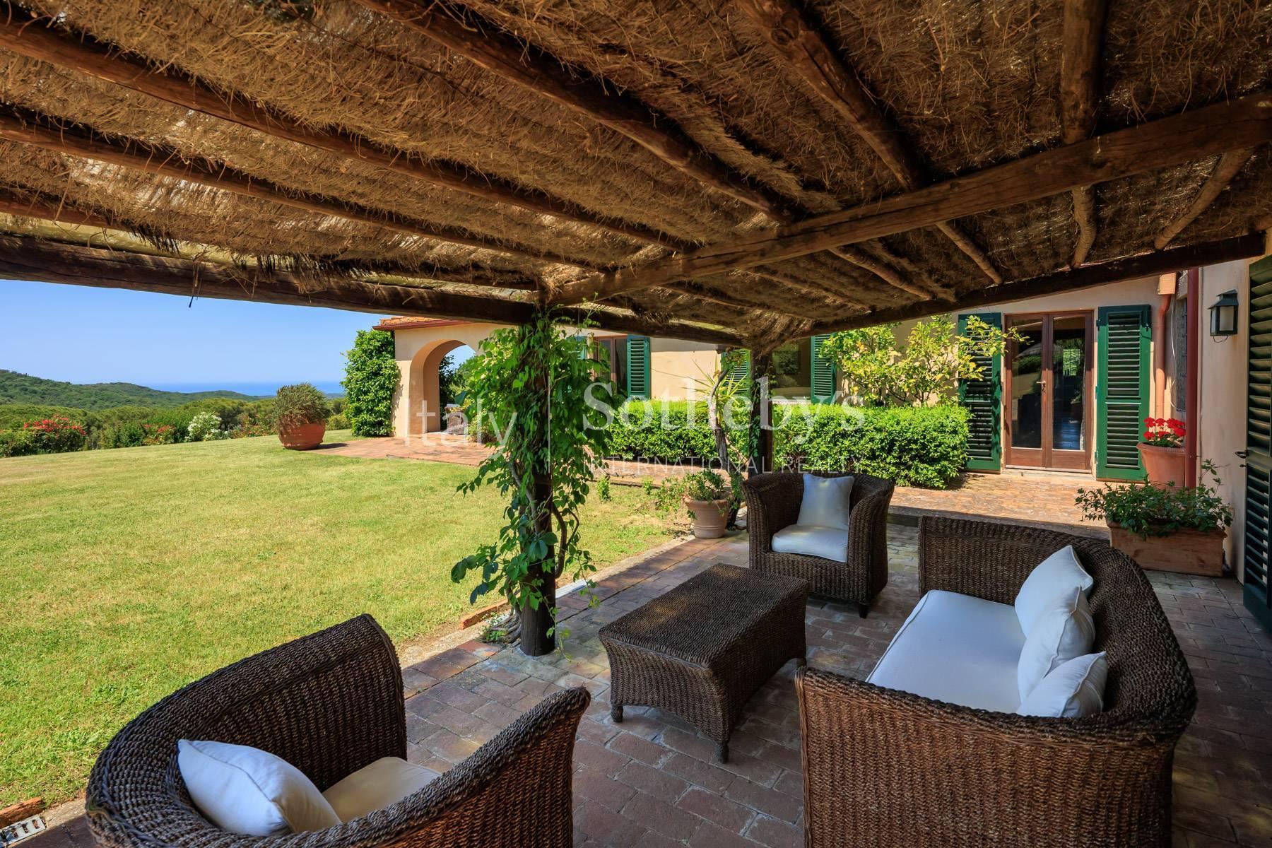 Prestigious estate with sea views in the heart of Maremma - 8
