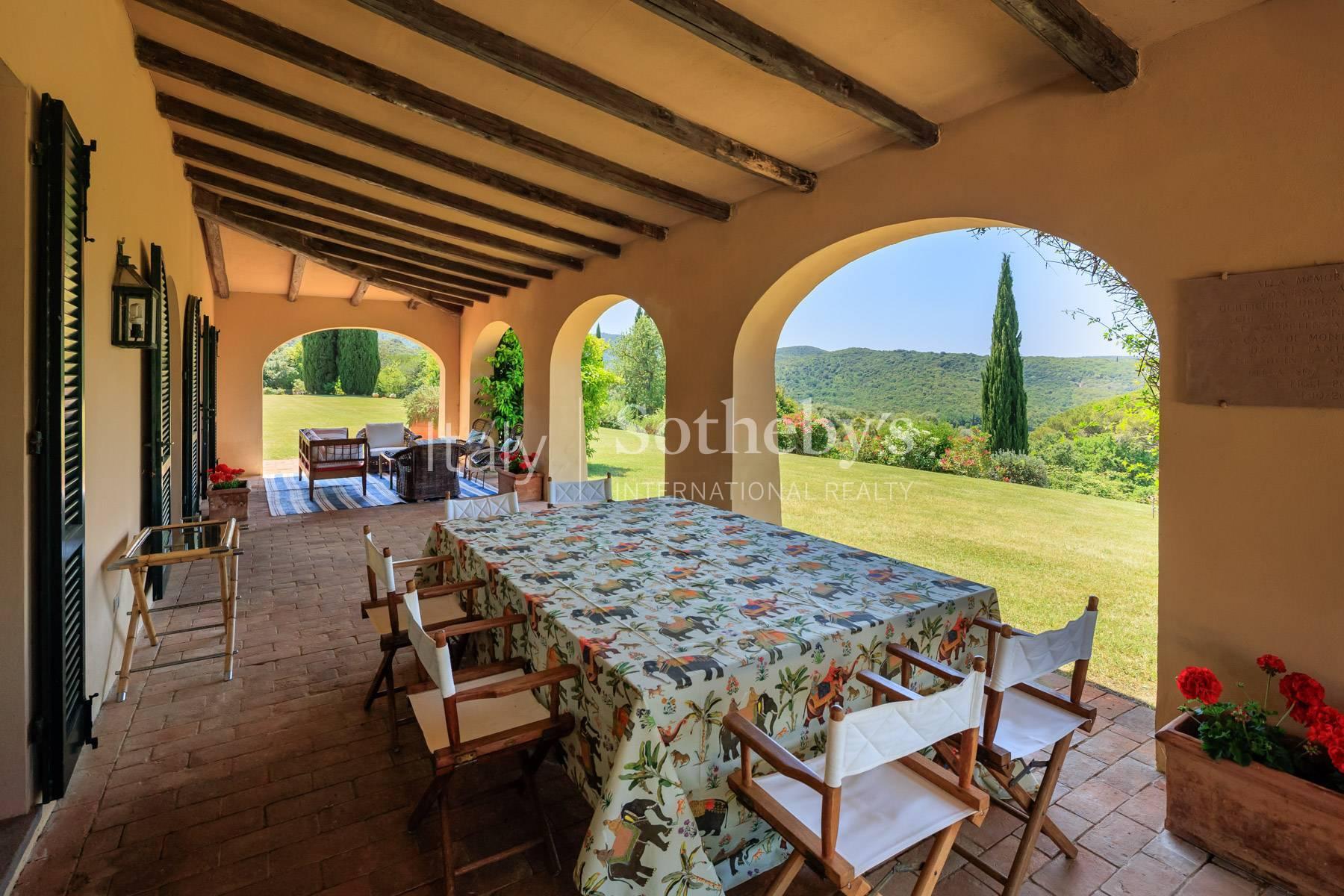 Prestigious estate with sea views in the heart of Maremma - 7