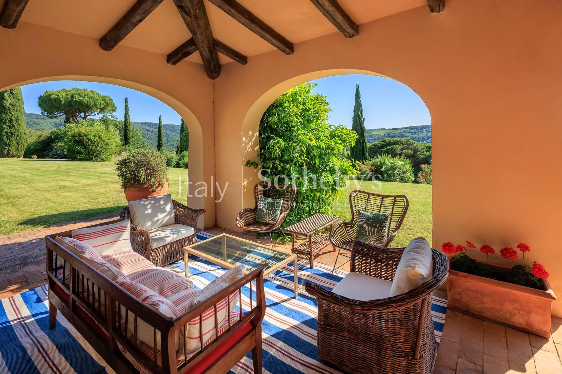 Prestigious estate with sea views in the heart of Maremma - 6