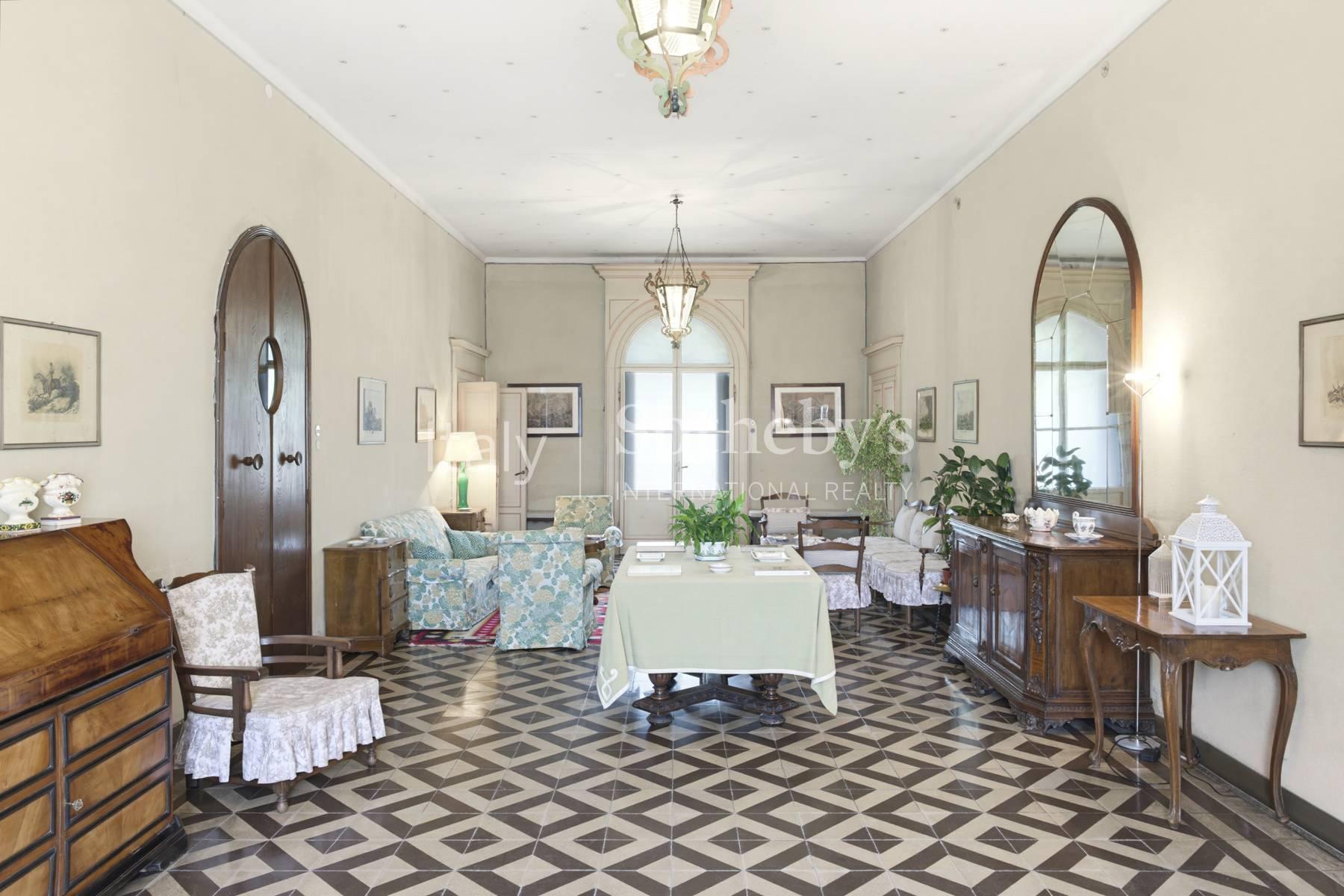 Villa in a historic rural courtyard with residences, park, and swimming pool. - 2
