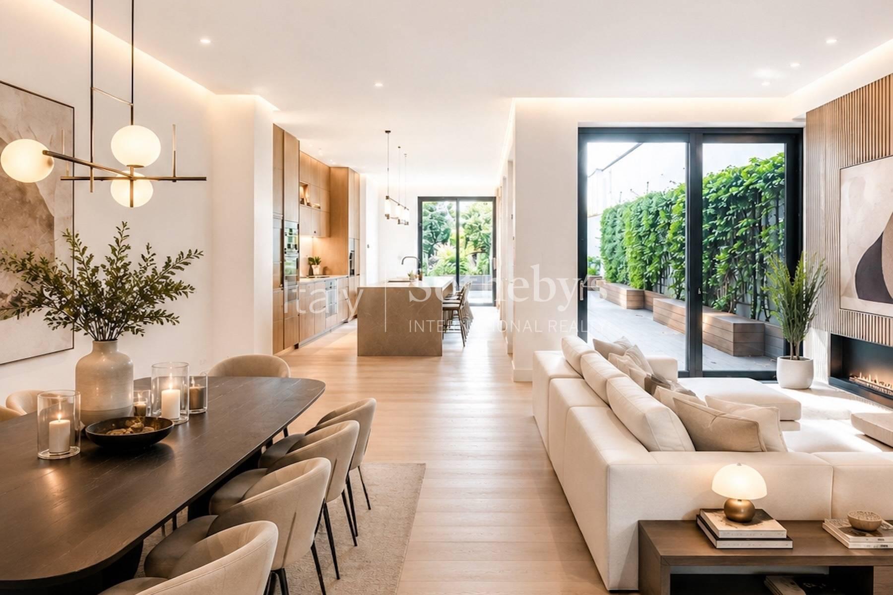 Helle Residenz mit Garten und Terrassen in Brera - 3