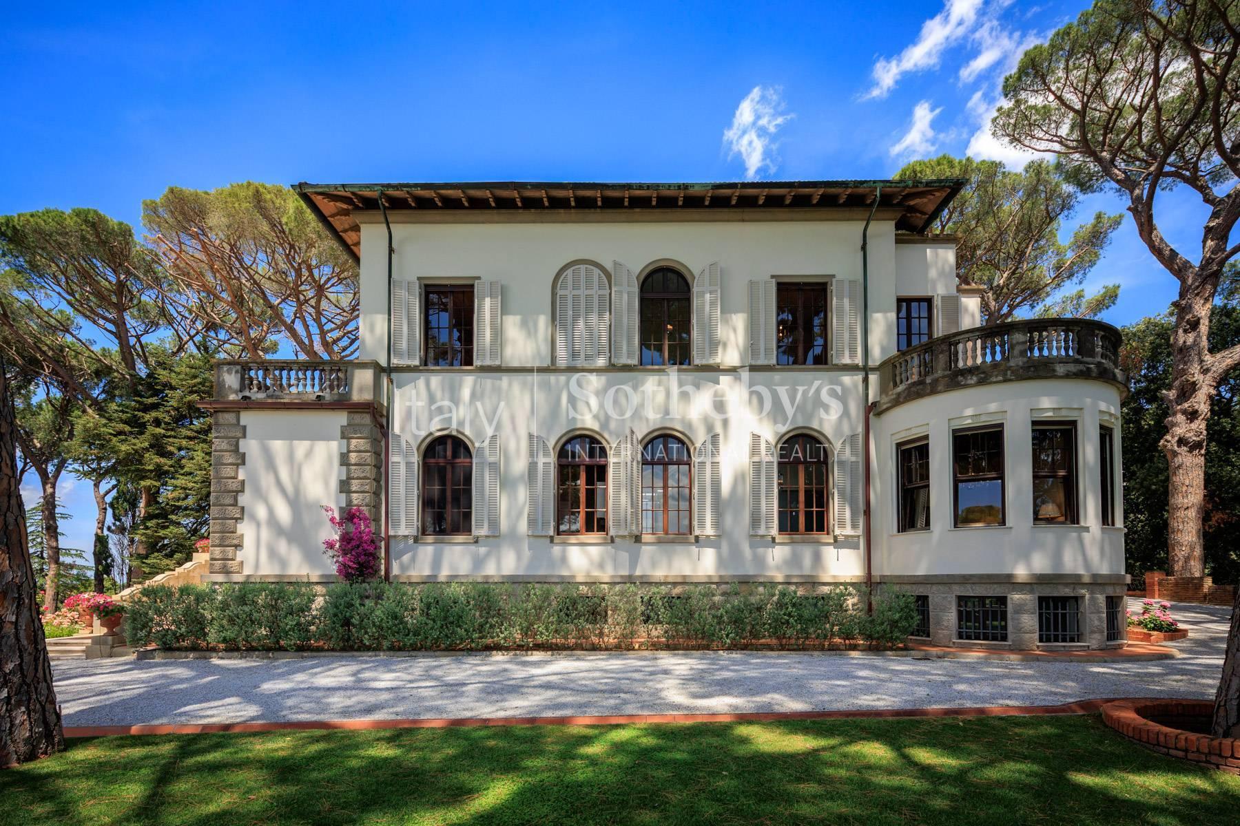 Iconica villa Liberty con campo da tennis sulle colline toscane, in vendita, Fauglia | Sotheby’s Realty Italy - 27