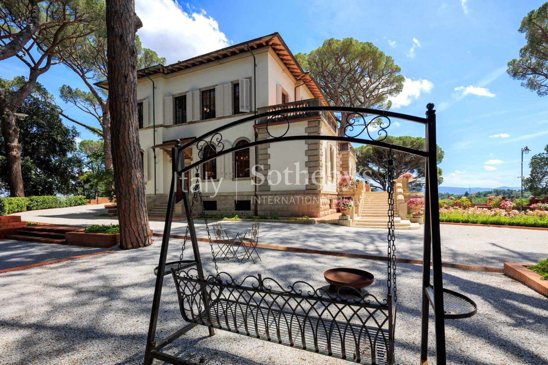 Iconica villa Liberty con campo da tennis sulle colline toscane, in vendita, Fauglia | Sotheby’s Realty Italy - 26