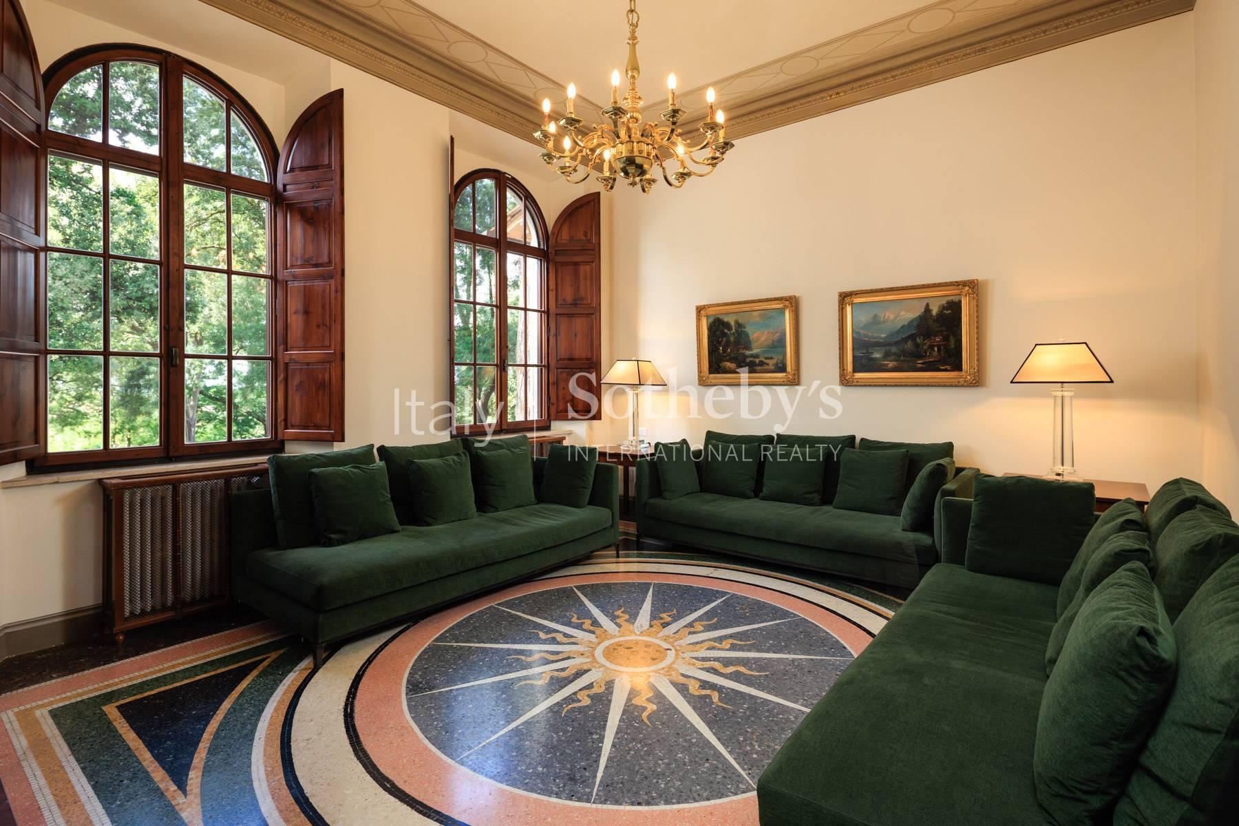 Iconica villa Liberty con campo da tennis sulle colline toscane, in vendita, Fauglia | Sotheby’s Realty Italy - 13