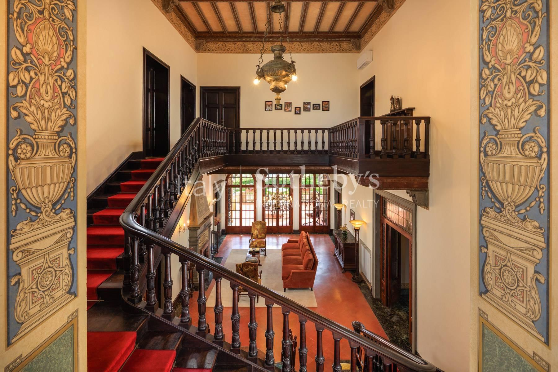 Iconica villa Liberty con campo da tennis sulle colline toscane, in vendita, Fauglia | Sotheby’s Realty Italy - 14
