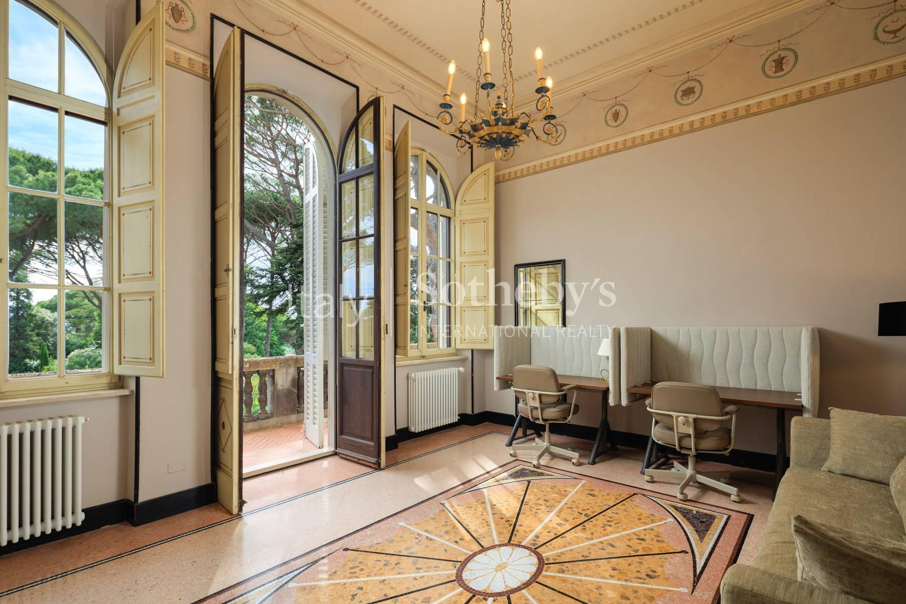 Iconica villa Liberty con campo da tennis sulle colline toscane, in vendita, Fauglia | Sotheby’s Realty Italy - 19