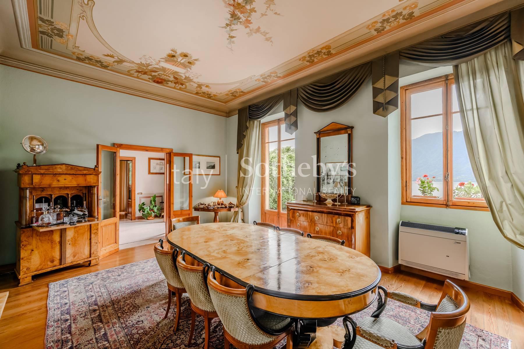 Villa storica con spettacolare vista sul Lago Maggiore, in vendita, Ghiffa | Sotheby’s Realty Italy - 9