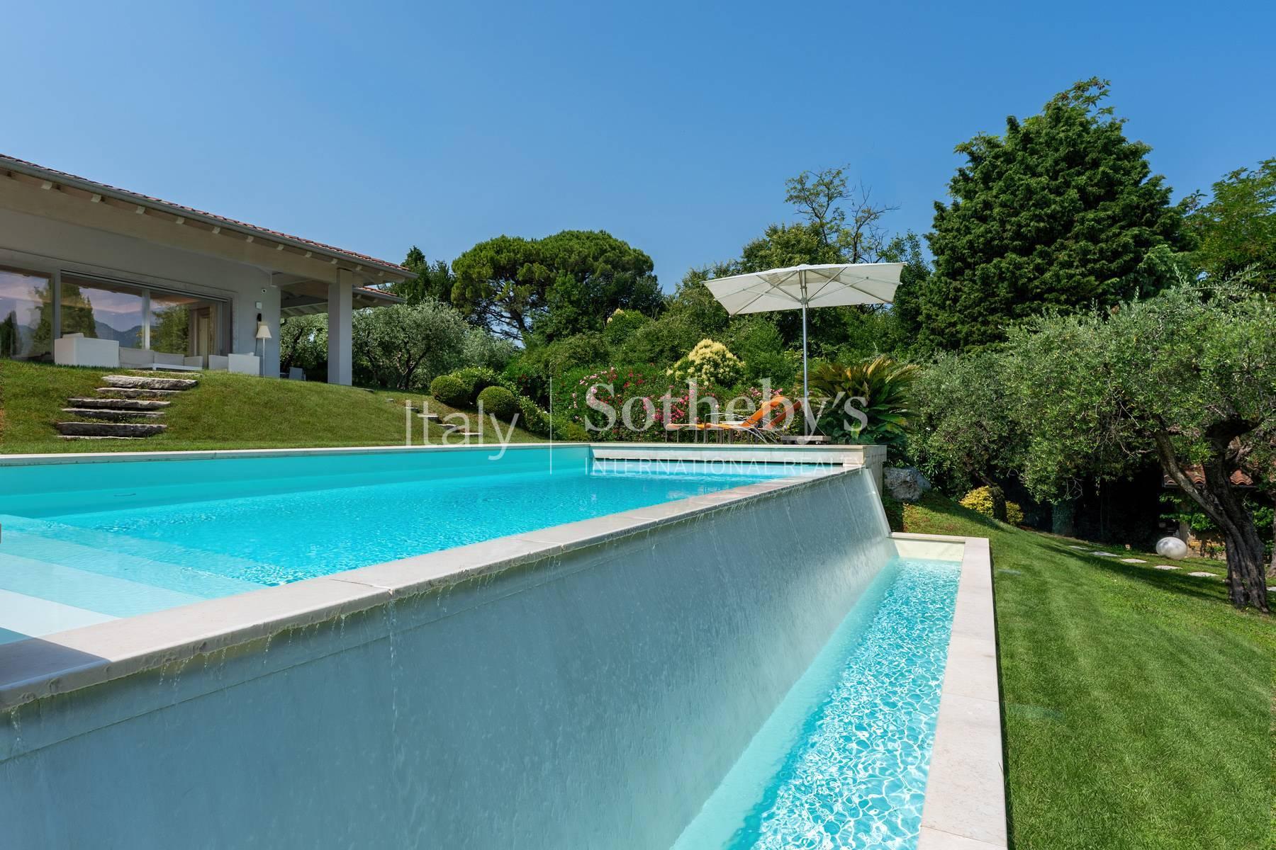 Villa contemporanea con accesso privato al Lago di Garda - 3