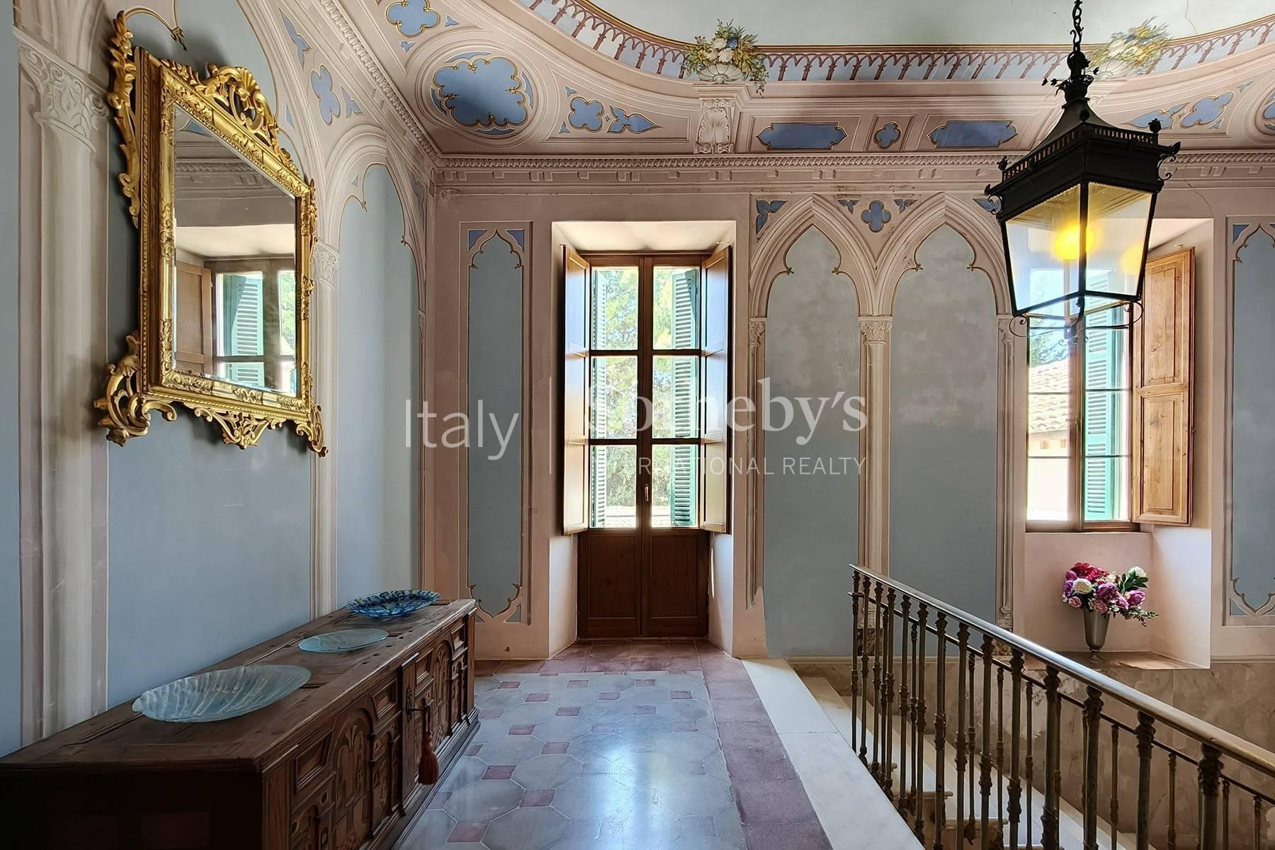 Villa storica con parco e vista mare nelle Marche - 6