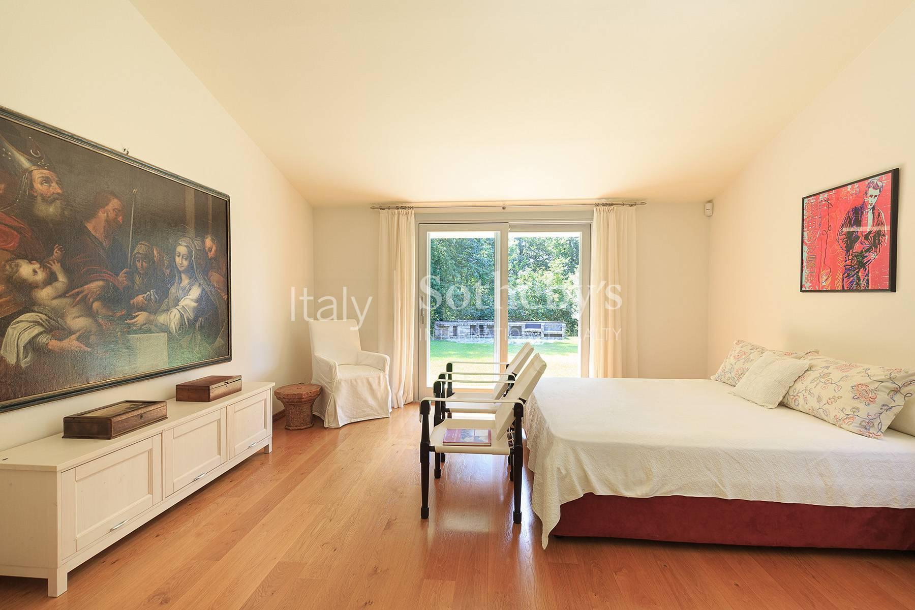 Villa con piscina e bosco privato in Val Trebbia, sud di Milano - 8