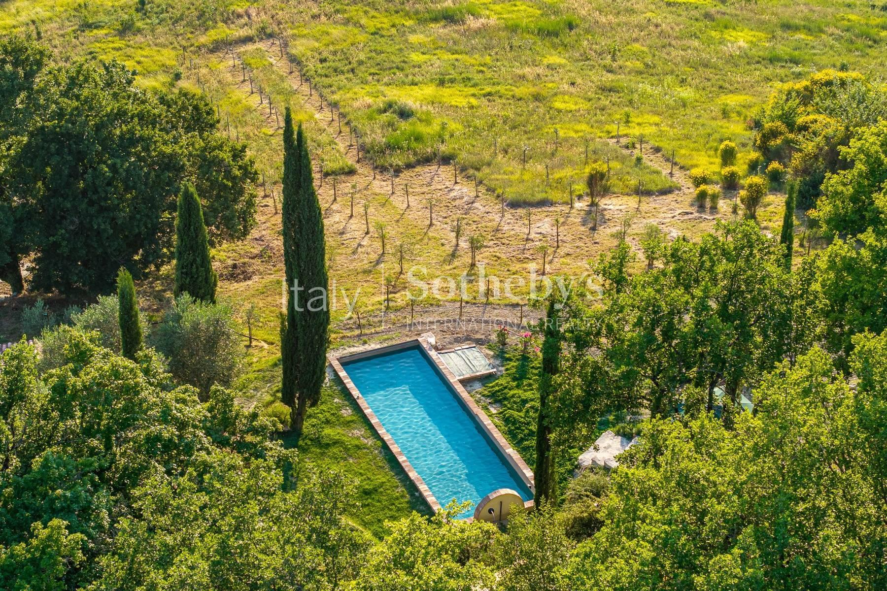 Gubbio - Storico casale con vista lago da sogno e piscina, in vendita, Gubbio | Sotheby’s Realty Italy - 33