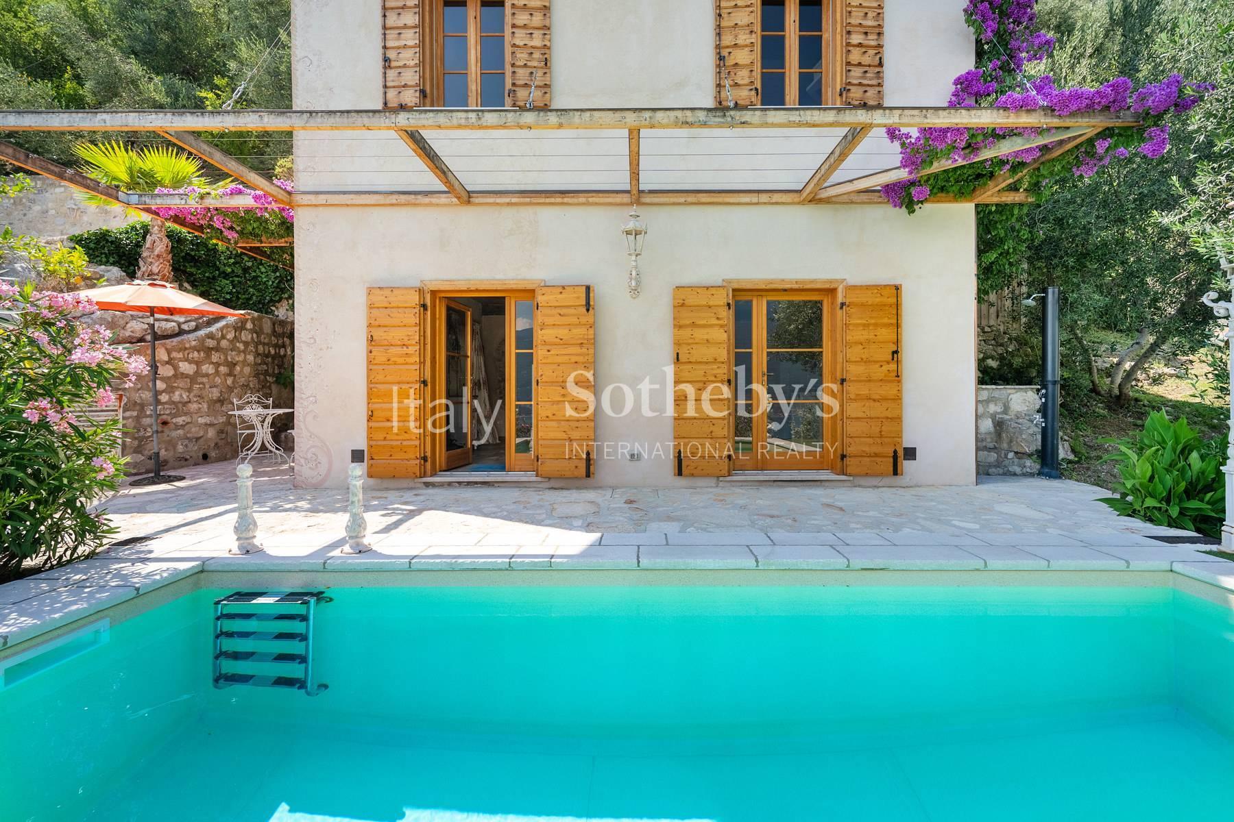 Antico casale con piscina e vista sul Lago di Garda - 4