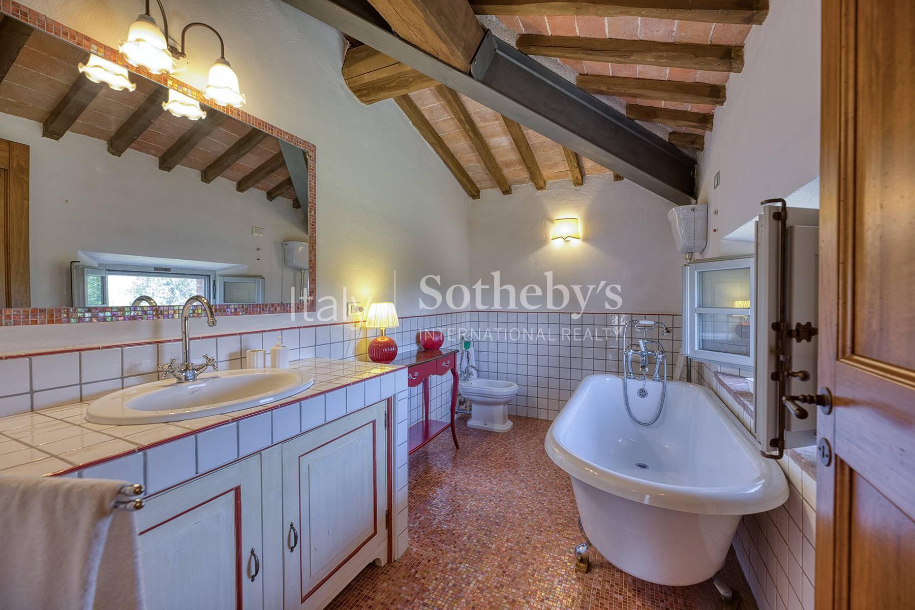 Villa ristrutturata  con piscina nella campagna toscana, in vendita, Monte San Savino | Sotheby’s Realty Italy - 43