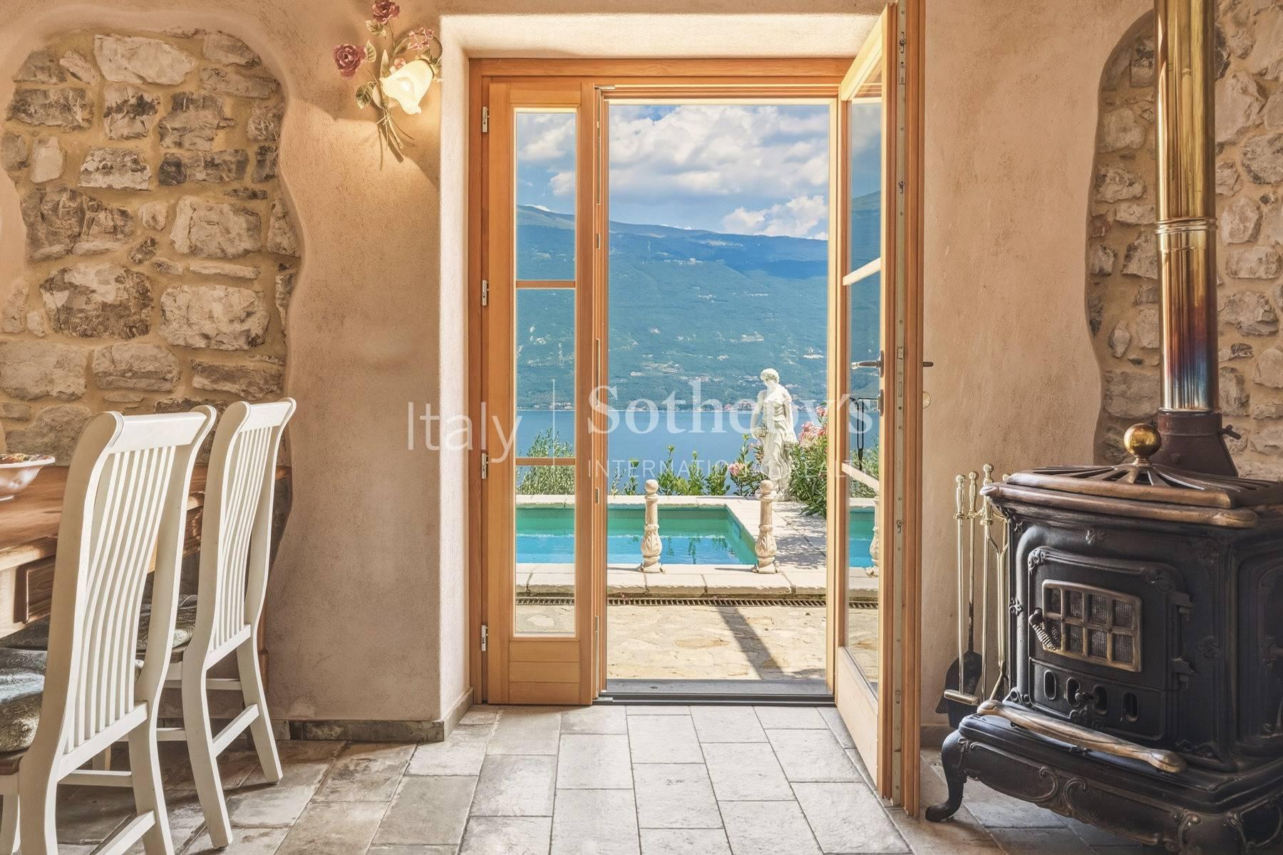 Antico casale con piscina e vista sul Lago di Garda - 7