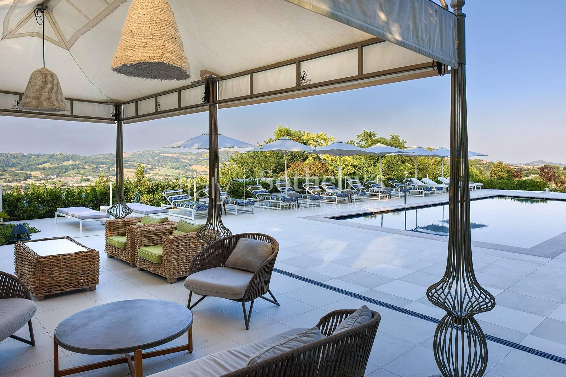 Relais & Ristorante sui colli tra Marche e Romagna vista mare - 6