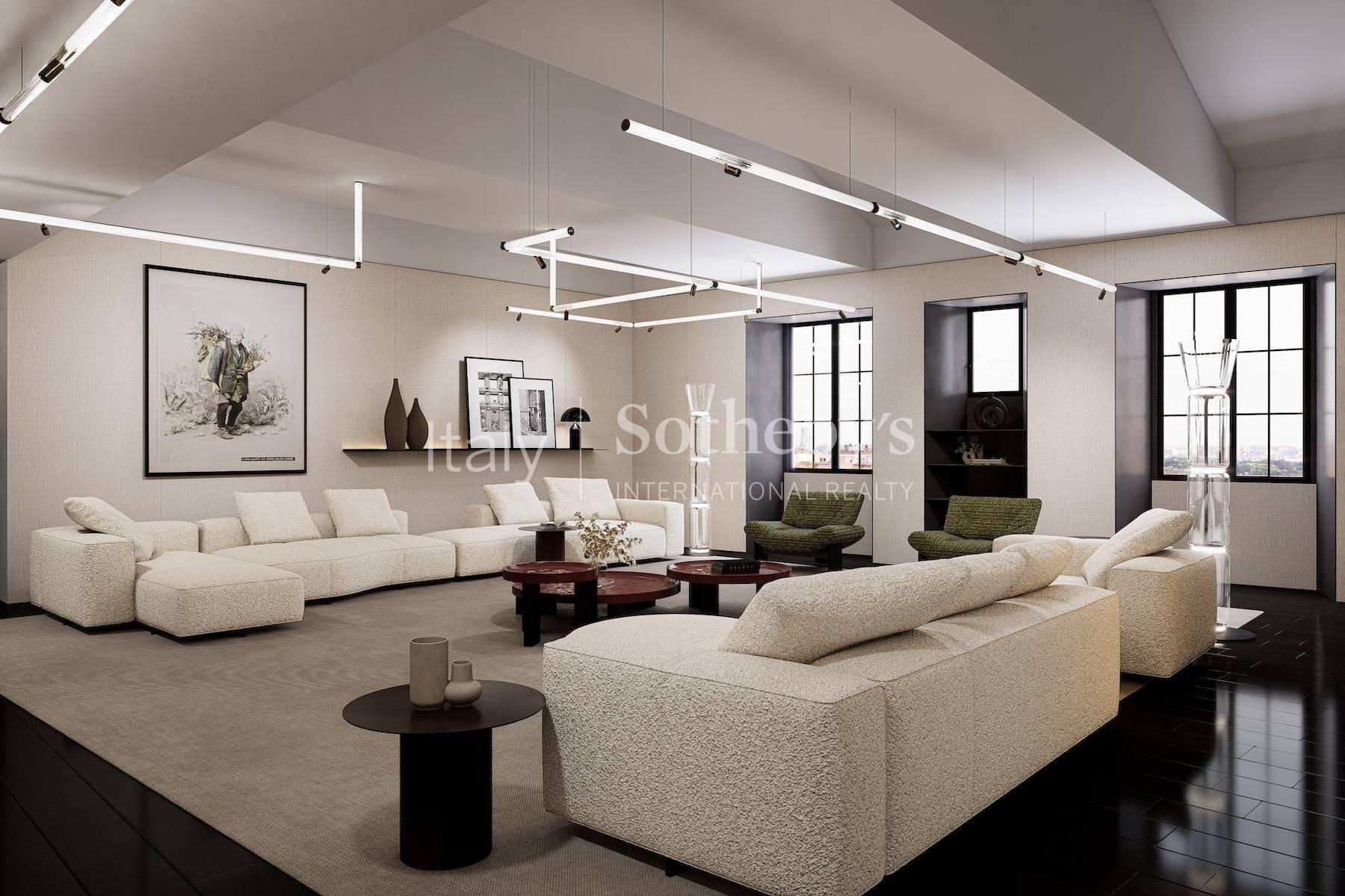 Palazzo Raggi: Magnificent 18th-Century Penthouse - 2