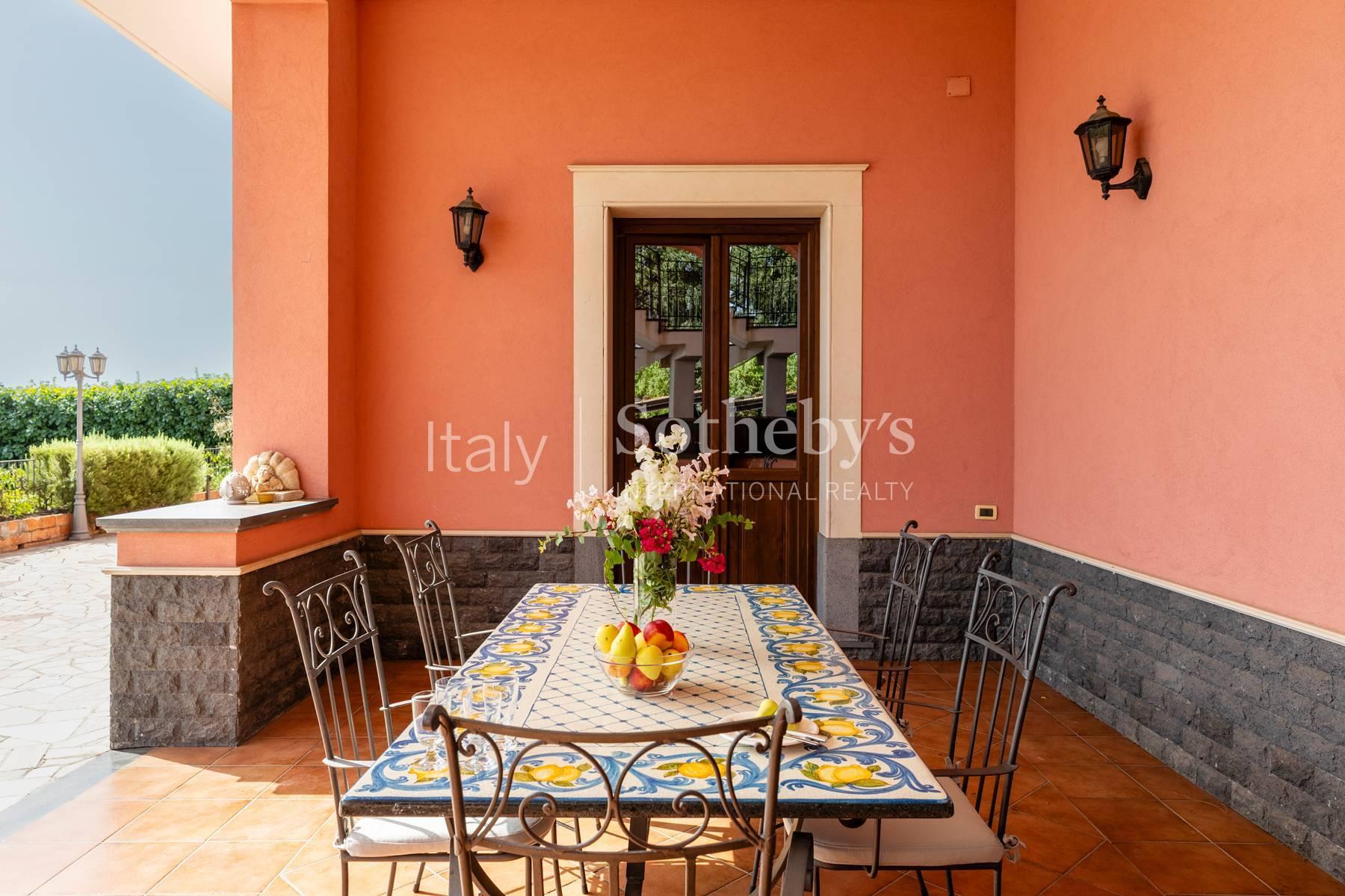 Elegante villa vista mare con piscina ad Acireale - 7