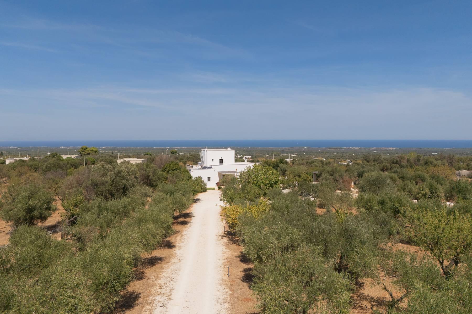 Two villas with sea views, a swimming pool, garden, and extensive land - 1