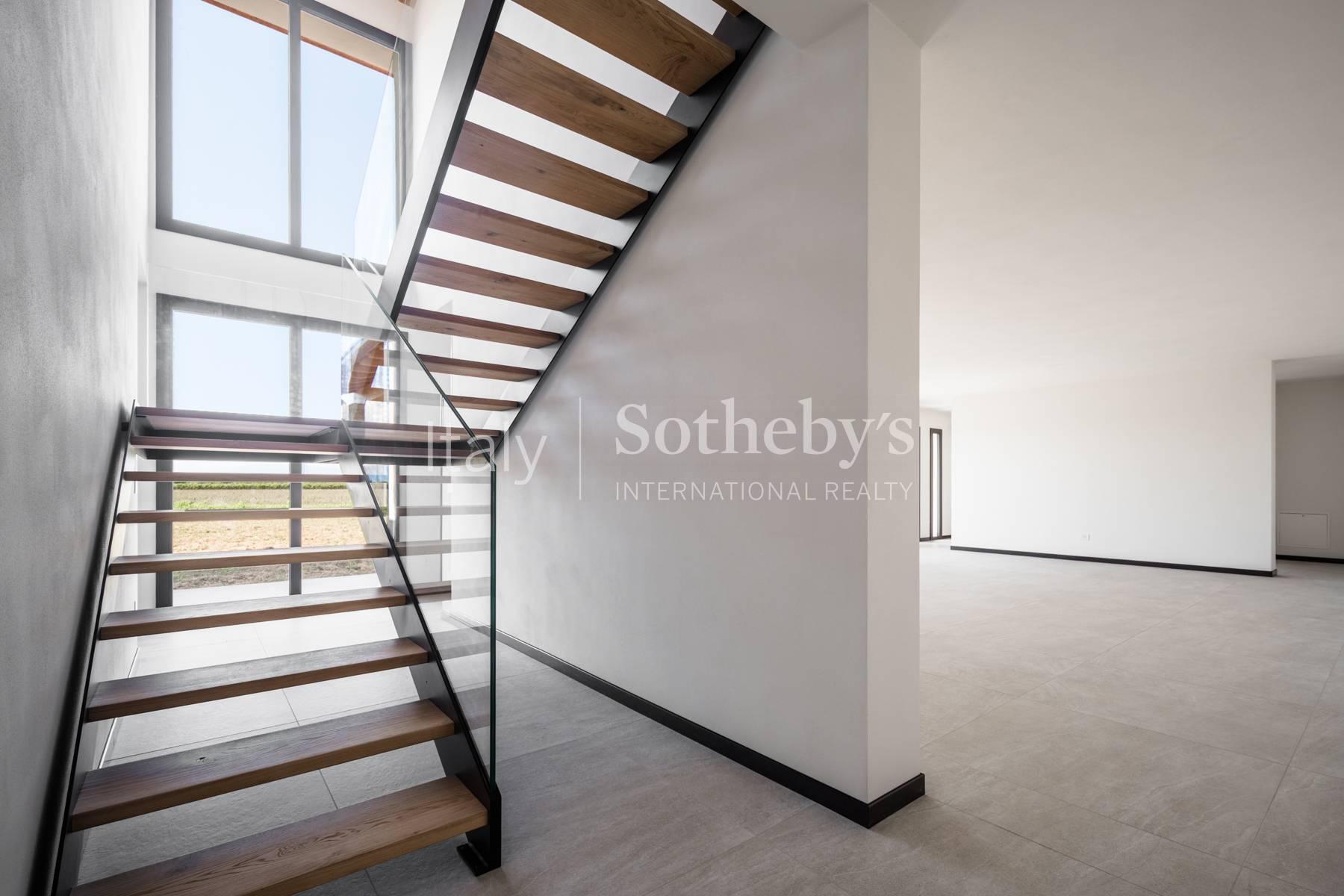 Villa contemporanea con parco e massima efficienza certificata, in vendita, Prata di Pordenone | Sotheby’s Realty Italy - 12