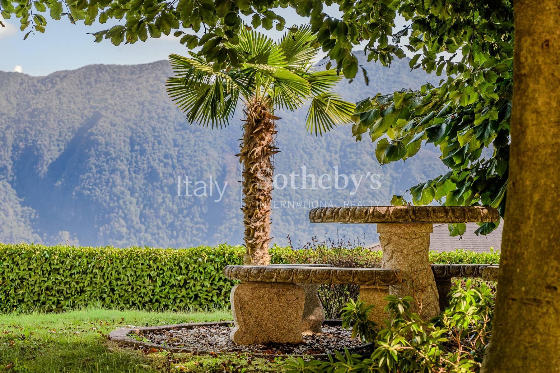 Villa con vista sul Lago Maggiore, piscina e area spa, in vendita, Arizzano | Sotheby’s Realty Italy - 26