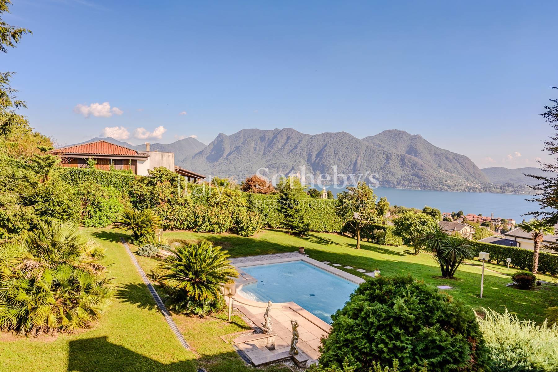 Villa con vista sul Lago Maggiore, piscina e area spa, in vendita, Arizzano | Sotheby’s Realty Italy - 23