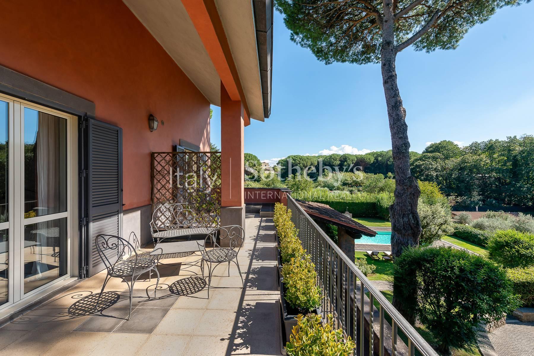 Elegante villa con parco e piscina alle porte di Roma, in vendita, Zagarolo | Sotheby’s Realty Italy - 23