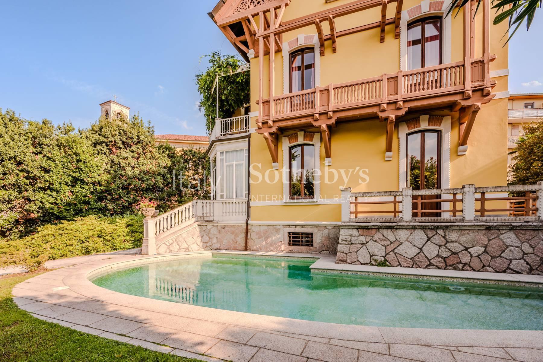 Villa liberty sulle sponde del lago Maggiore, in vendita, Porto Valtravaglia | Sotheby’s Realty Italy - 26