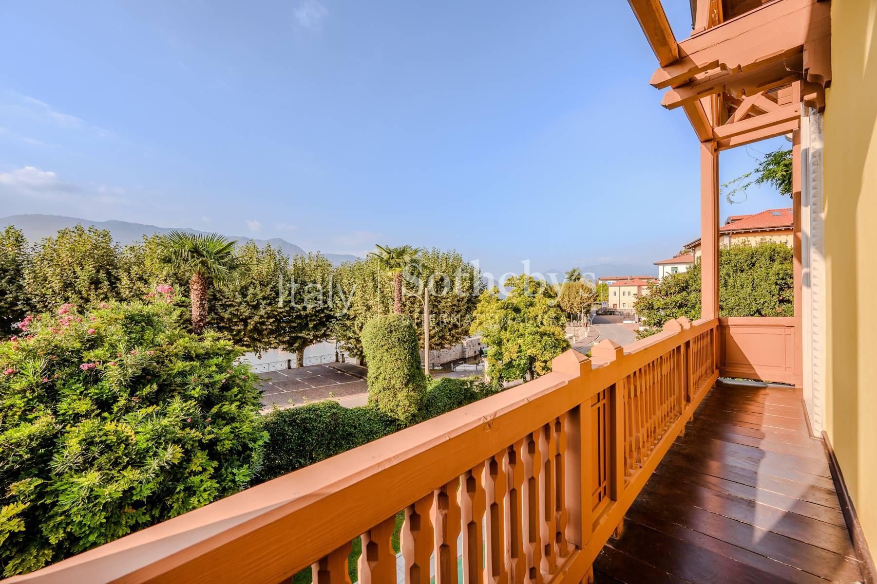 Villa liberty sulle sponde del lago Maggiore, in vendita, Porto Valtravaglia | Sotheby’s Realty Italy - 22