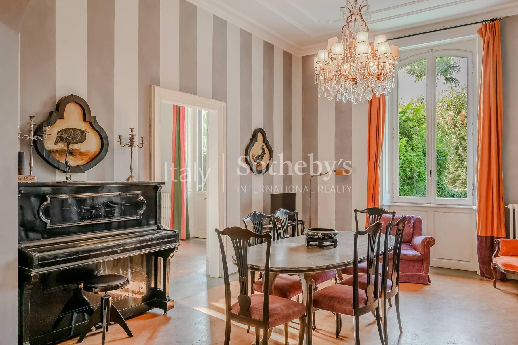 Villa liberty sulle sponde del lago Maggiore, in vendita, Porto Valtravaglia | Sotheby’s Realty Italy - 4