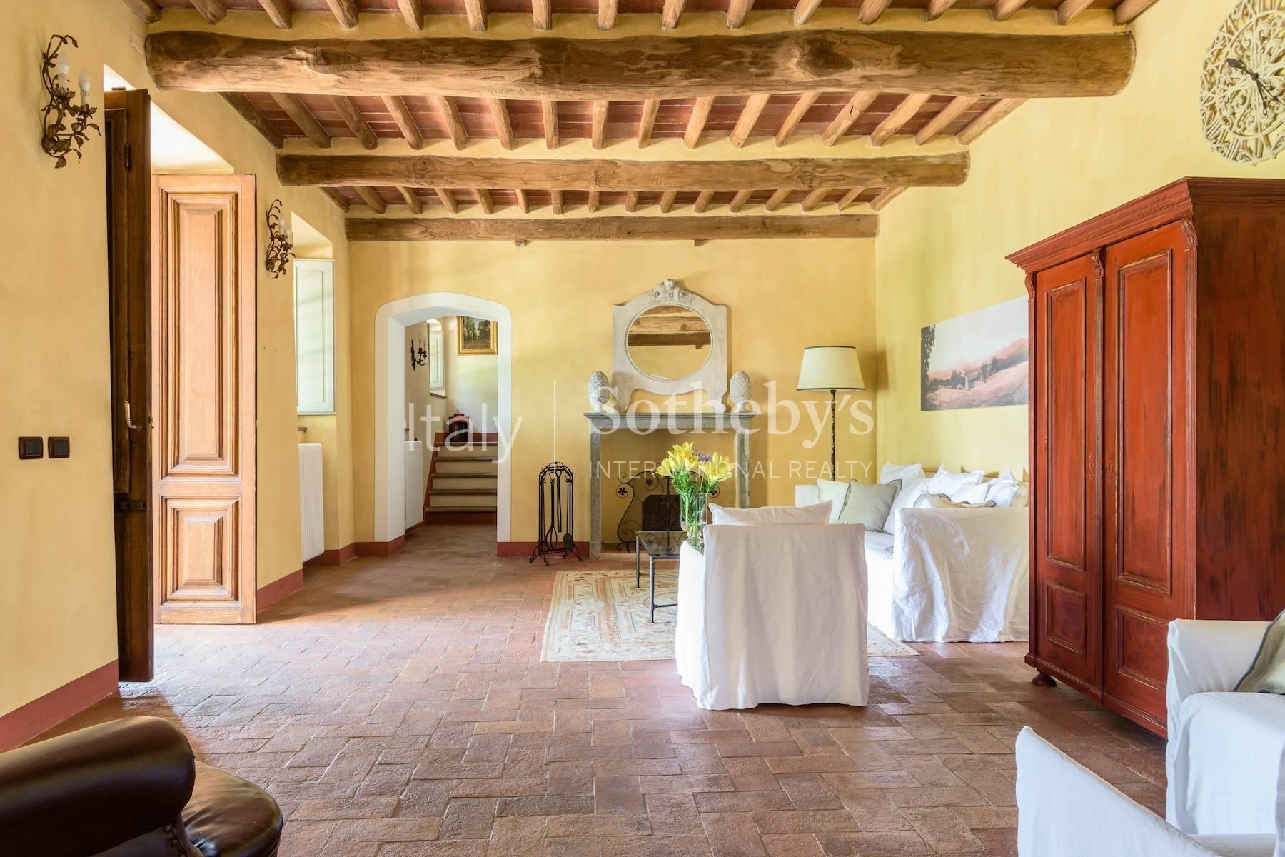 Casale storico in pietra con panorama unico e vigneti - 5
