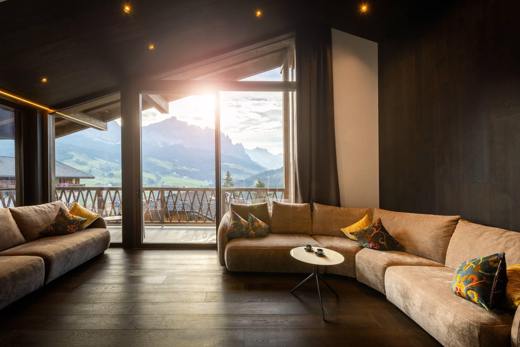 Attico panoramico con sauna in Alta Badia - 1