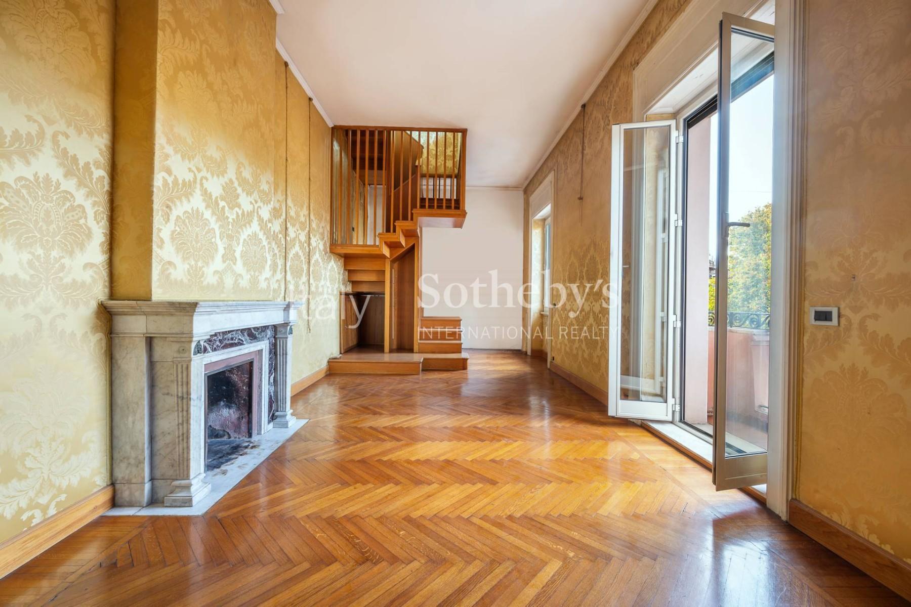 Meraviglioso attico con superattico a Villa Borghese, in vendita, Roma | Sotheby’s Realty Italy - 6