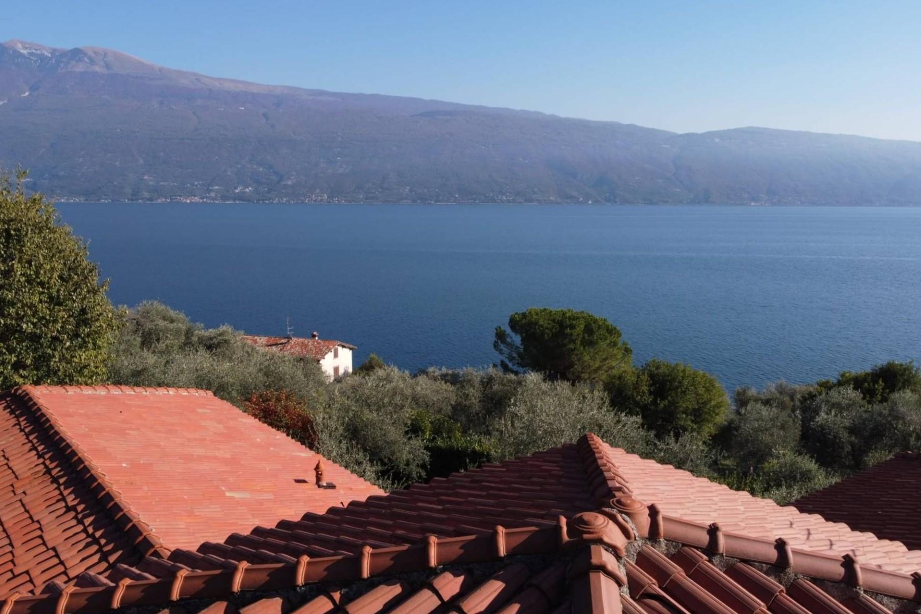 Villa with lake view in Gargnano surrounded by olive trees - 37