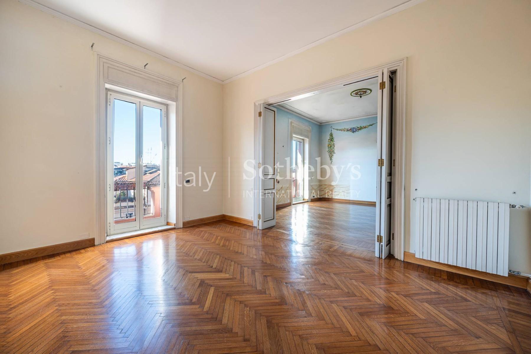Meraviglioso attico con superattico a Villa Borghese, in vendita, Roma | Sotheby’s Realty Italy - 11