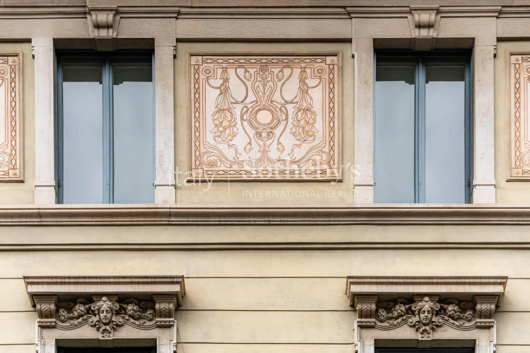 Ampio appartamento di autentica eleganza d’epoca, in vendita, Milano | Sotheby’s Realty Italy - 14